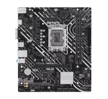 Материнская плата ASUS PRIME H610M-K, LGA1700, H610, 2*DDR5, D-Sub + HDMI, SATA3, Audio, Gb LAN, USB 3.2, USB 2.0, COM*1 header (w/o cable),mATX ; 90MB1GA0-M0EAY0 (PRIME H610M-K)