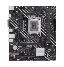 Материнская плата ASUS PRIME H610M-K, LGA1700, H610, 2*DDR5, D-Sub + HDMI, SATA3, Audio, Gb LAN, USB 3.2, USB 2.0, COM*1 header (w/o cable),mATX ; 90MB1GA0-M0EAY0 (PRIME H610M-K)