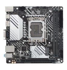 Материнская плата ASUS PRIME H610I-PLUS-CSM, LGA1700, B610, 2*DDR5, VGA+DP+HDMI, SATA 6.0, M.2, USB 3.2, USB 2.0,  mITX; 90MB1GB0-M0EAYC (PRIME H610I-PLUS-CSM)