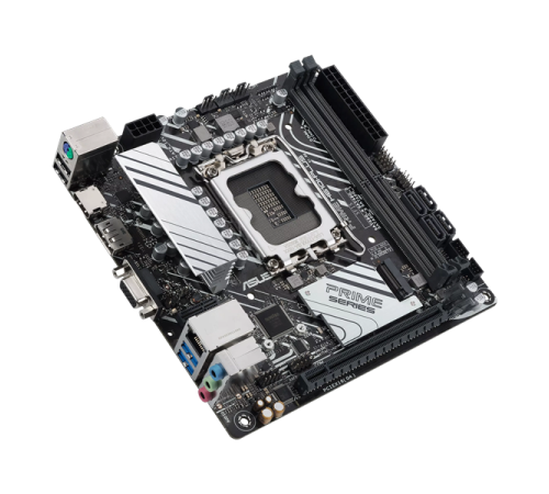 Материнская плата ASUS PRIME H610I-PLUS-CSM, LGA1700, B610, 2*DDR5, VGA+DP+HDMI, SATA 6.0, M.2, USB 3.2, USB 2.0,  mITX; 90MB1GB0-M0EAYC (PRIME H610I-PLUS-CSM)