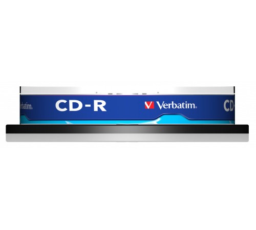 Диск CD-R Verbatim 700Mb 52x Cake Box (10шт) (43437)