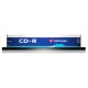 Диск CD-R Verbatim 700Mb 52x Cake Box (10шт) (43437)