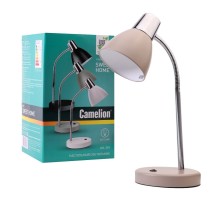 Camelion KD-359  C26 тауп (Светильник настольный,230V 40W E27)