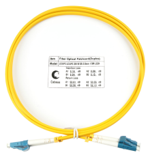 Шнур оптический duplex lc-lc 9/125 sm 2м lszh Cabeus FOP(d)-9-LC-LC-2m Шнур оптический duplex LC-LC 9/125 sm 2м LSZH (FOP(d)-9-LC-LC-2m)