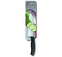 Нож кухонный Victorinox Swiss Classic (6.8523.17B) стальной сантоку лезв.170мм черный блистер