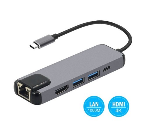 KS-is KS-561 Док станция USB Type C 5 в 1 KS-is KS-561 Док станция USB Type C 5 в 1