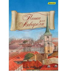 Папка для акварели Silwerhof 914006-24 A4 10л. бум.180г/м2