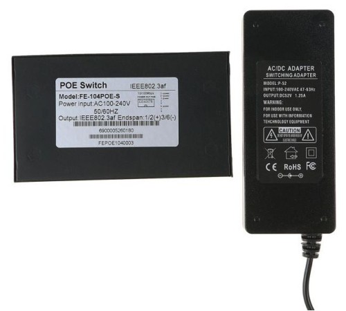 Коммутатор Falcon Eye FE-104POE-S Коммутатор Falcon Eye FE-104POE-S