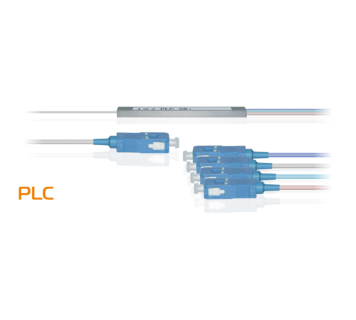 Делитель оптический планарный бескорпусный SNR-PLC-M-1x4-SC/UPC