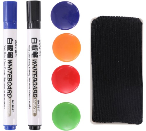 Флипчарт Deli 7892 лак 90x60см на треноге белый с аксессуарами