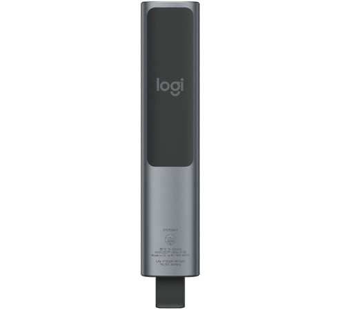 Презентер Logitech Spotlight Radio USB (30м) серый