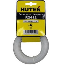 Леска для садовых триммеров Huter R2412 d=2.4мм L=12м для Huter GGT-800S(T)/1000S(T)/1300S(T)/1500S(T) (71/2/11)