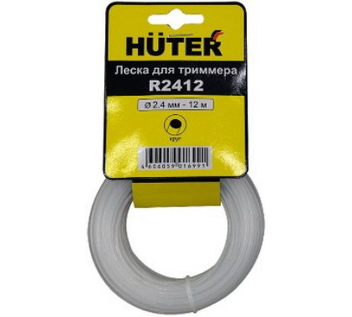 Леска для садовых триммеров Huter R2412 d=2.4мм L=12м для Huter GGT-800S(T)/1000S(T)/1300S(T)/1500S(T) (71/2/11)