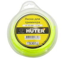 Леска для садовых триммеров Huter TS3012 d=3мм L=12м для Huter GGT-1900S(T) (71/2/3)