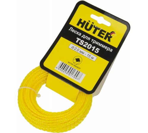 Леска для садовых триммеров Huter TS2015 d=2мм L=15м для Huter GET-1200SL (71/1/11)