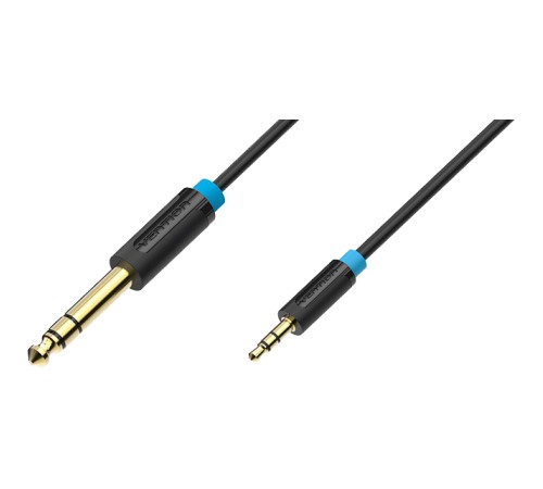 Кабель Vention аудио Jack 6,5 mm M/ 3,5 M - 1,5м Кабель Vention jack 6.5 mm(m)/mini jack 3.5 mm(m) - 1.5 м (BABBG) Кабель Vention аудио Jack 6,5 mm M/ 3,5 M - 1,5м Кабель Vention jack 6.5 mm(m)/mini jack 3.5 mm(m) - 1.5 м (BABBG)