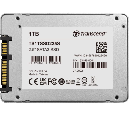 Твердотельный накопитель Transcend TS1TSSD225S