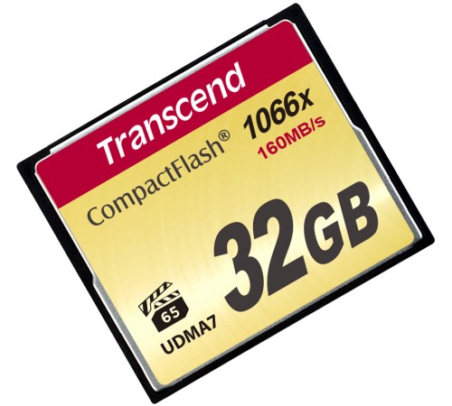 Карта памяти Transcend CompactFlash 1000 32GB (TS32GCF1000)