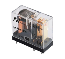 Реле промежуточное РП slim 25/1 10A 24В DC AVERES EKF rps-25-1-24DC