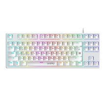 Defender Механическая клавиатура Ivory GK-579 RU, 87кн,1.5м,крас.свитчи, RGB [45579]