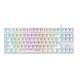 Defender Механическая клавиатура Ivory GK-579 RU, 87кн,1.5м,крас.свитчи, RGB [45579]