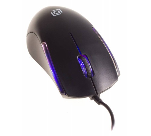 Мышь Оклик 245M черный оптическая (1000dpi) USB (3but)