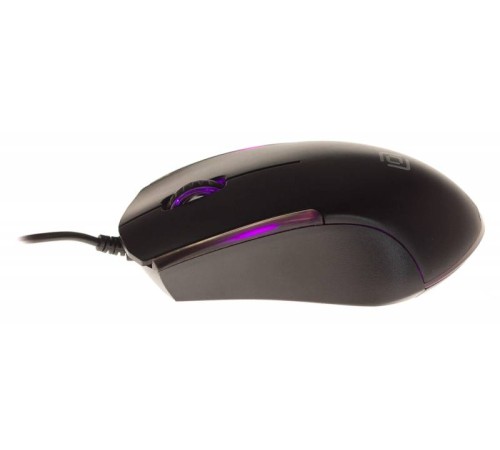 Мышь Оклик 245M черный оптическая (1000dpi) USB (3but)