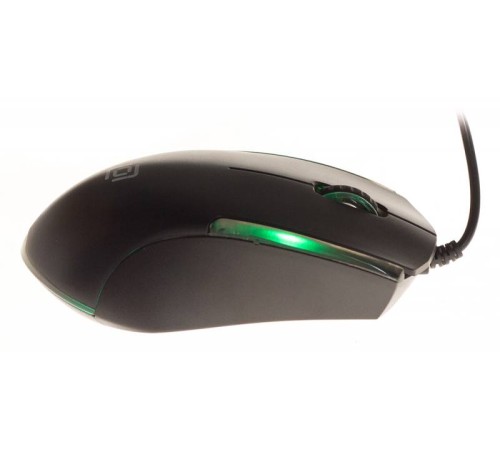 Мышь Оклик 245M черный оптическая (1000dpi) USB (3but)