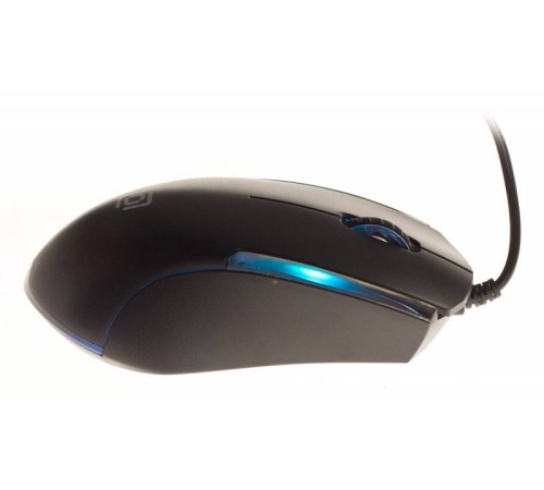 Мышь Оклик 245M черный оптическая (1000dpi) USB (3but)