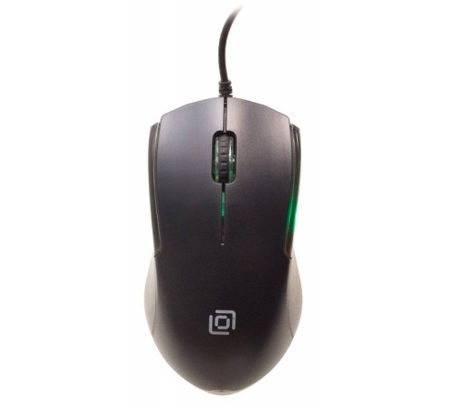 Мышь Оклик 245M черный оптическая (1000dpi) USB (3but)