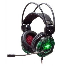 Наушники с микрофоном Оклик HS-L500G TOXIC черный 2.2м мониторные оголовье (HS-L500G)