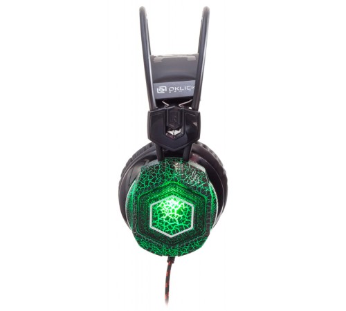 Наушники с микрофоном Оклик HS-L500G TOXIC черный 2.2м мониторные оголовье (HS-L500G) Наушники с микрофоном Оклик HS-L500G TOXIC черный 2.2м мониторные оголовье (HS-L500G)