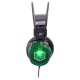 Наушники с микрофоном Оклик HS-L500G TOXIC черный 2.2м мониторные оголовье (HS-L500G)