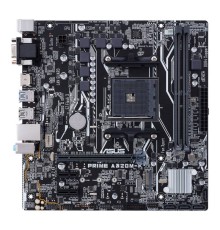 Материнская плата Asus PRIME A320M-K Soc-AM4 AMD A320 2xDDR4 mATX AC`97 8ch(7.1) GbLAN RAID+VGA+HDMI