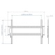 Кронштейн для телевизора Kromax STAR PRO-111 черный 55"-100" макс.103кг настенный фиксированный