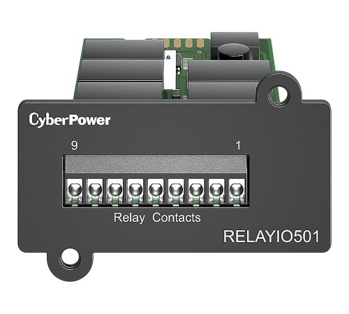 CyberPower Карта сухих контактов RELAYIO501 (клеммная колодка)