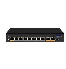 Коммутатор Trassir TR-NS1110-120-8POE неуправляемый
