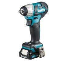 Гайковерт Makita TW160DWAE аккум. патрон:квад.3/8" (кейс в комплекте)