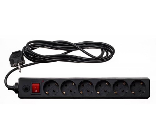 Сетевой фильтр Buro 600SH-16-3-B 3м (6 розеток) черный (коробка) Сетевой фильтр Buro 600SH-16-3-B 3м (6 розеток) черный (коробка)
