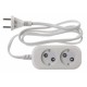 Сетевой удлинитель Buro BU-PSL2.1/W 1.5м (2 розетки) белый (пакет ПЭ)