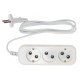 Сетевой удлинитель Buro BU-PSL3.1/W 1.5м (3 розетки) белый (пакет ПЭ)