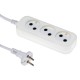 Сетевой удлинитель Buro BU-PSL3.1/W 1.5м (3 розетки) белый (пакет ПЭ)