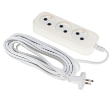 Сетевой удлинитель Buro BU-PSL3.5/W 5м (3 розетки) белый (пакет ПЭ)