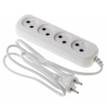 Сетевой удлинитель Buro BU-PSL4.5/W 5м (4 розетки) белый (пакет ПЭ)