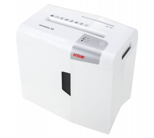 Шредер HSM ShredStar X5-4.5x30 (секр.P-4)/фрагменты/6лист./18лтр./скрепки/скобы/пл.карты/CD Шредер HSM ShredStar X5-4.5x30 (секр.P-4)/фрагменты/6лист./18лтр./скрепки/скобы/пл.карты/CD