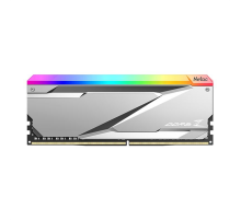Оперативная память Netac Z RGB 32GB (2x16GB) DDR5-7600 (PC5-60800) C36 Silver 36-46-46-122 1.4V XMP Dual DIMM Kit (NTZED5P76DP-32S)