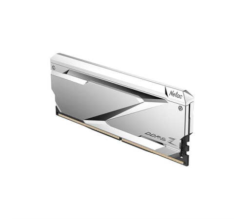 Оперативная память Netac Z RGB 32GB (2x16GB) DDR5-6600 (PC5-52800) C34 Silver 34-40-40-105 1.4V XMP Dual DIMM Kit (NTZED5P66DP-32S)