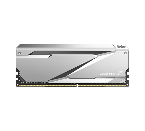 Оперативная память Netac Z RGB 32GB (2x16GB) DDR5-6600 (PC5-52800) C34 Silver 34-40-40-105 1.4V XMP Dual DIMM Kit (NTZED5P66DP-32S)