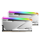 Оперативная память Netac Z RGB 32GB (2x16GB) DDR5-6600 (PC5-52800) C34 Silver 34-40-40-105 1.4V XMP Dual DIMM Kit (NTZED5P66DP-32S)
