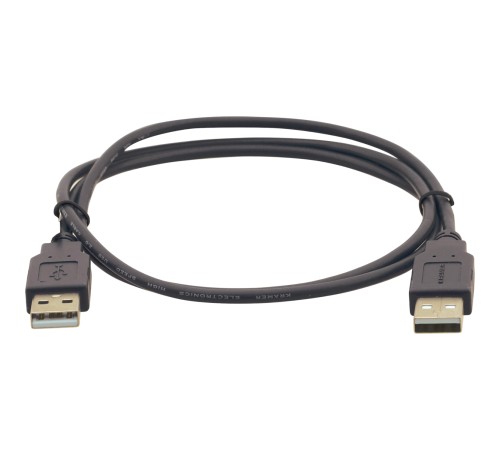 Кабель USB-A 2.0 вилка-вилка, 3 м Kramer C-USB/AA-10 Кабель USB-A 2.0 вилка-вилка, 3 м Kramer C-USB/AA-10
